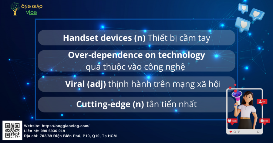 Những cụm từ hay về thiết bị công nghệ