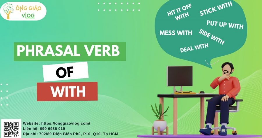 Phrasal verb với with